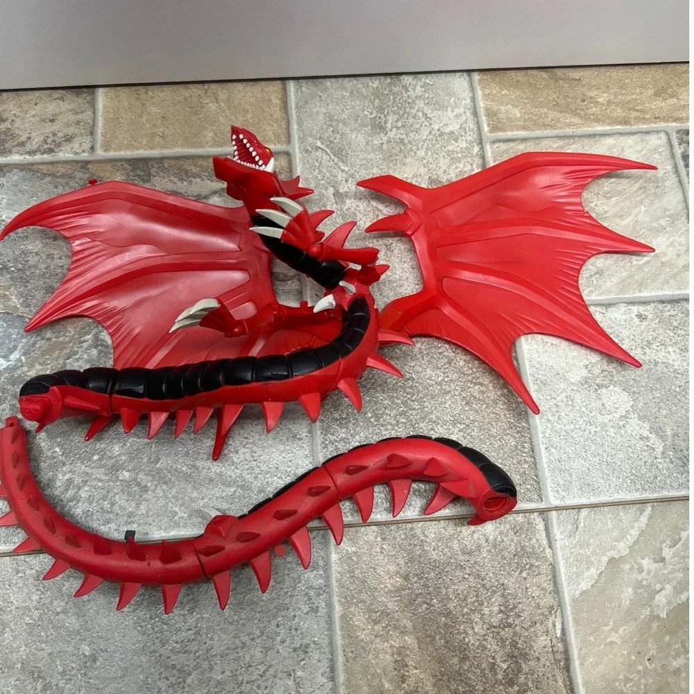 Mattel Yu-Gi-Oh Slifer the Sky Dragon Action Figure Red Egyptian God Toy